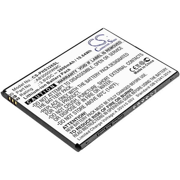 Bsc Preferred Philips CTS326 Xenium S326 Mobile Phone Replacement Battery CS-PHS326SL - main